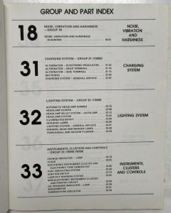 1981 Ford Mercury Lincoln Car Service Shop Manual 2 Vol Set Mark VI LTD Marquis