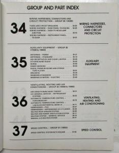 1981 Ford Mercury Lincoln Car Service Shop Manual 2 Vol Set Mark VI LTD Marquis