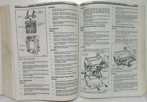 1981 Ford Mercury Lincoln Car Service Shop Manual 2 Vol Set Mark VI LTD Marquis