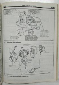 1981 Ford Mercury Lincoln Car Service Shop Manual 2 Vol Set Mark VI LTD Marquis