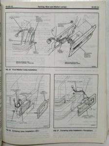 1981 Ford Mercury Car Service Shop Manual 2 Vol Set Thunderbird Cougar Mustang