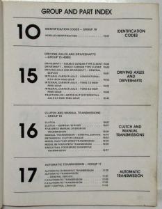 1981 Ford Mercury Car Service Shop Manual 2 Vol Set Thunderbird Cougar Mustang
