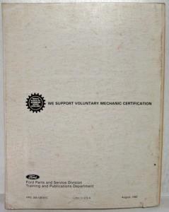 1981 Ford Escort Mercury Lynx Service Shop Repair Manual 2 Vol Set