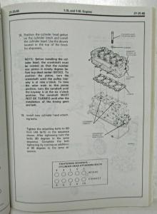 1981 Ford Escort Mercury Lynx Service Shop Repair Manual 2 Vol Set