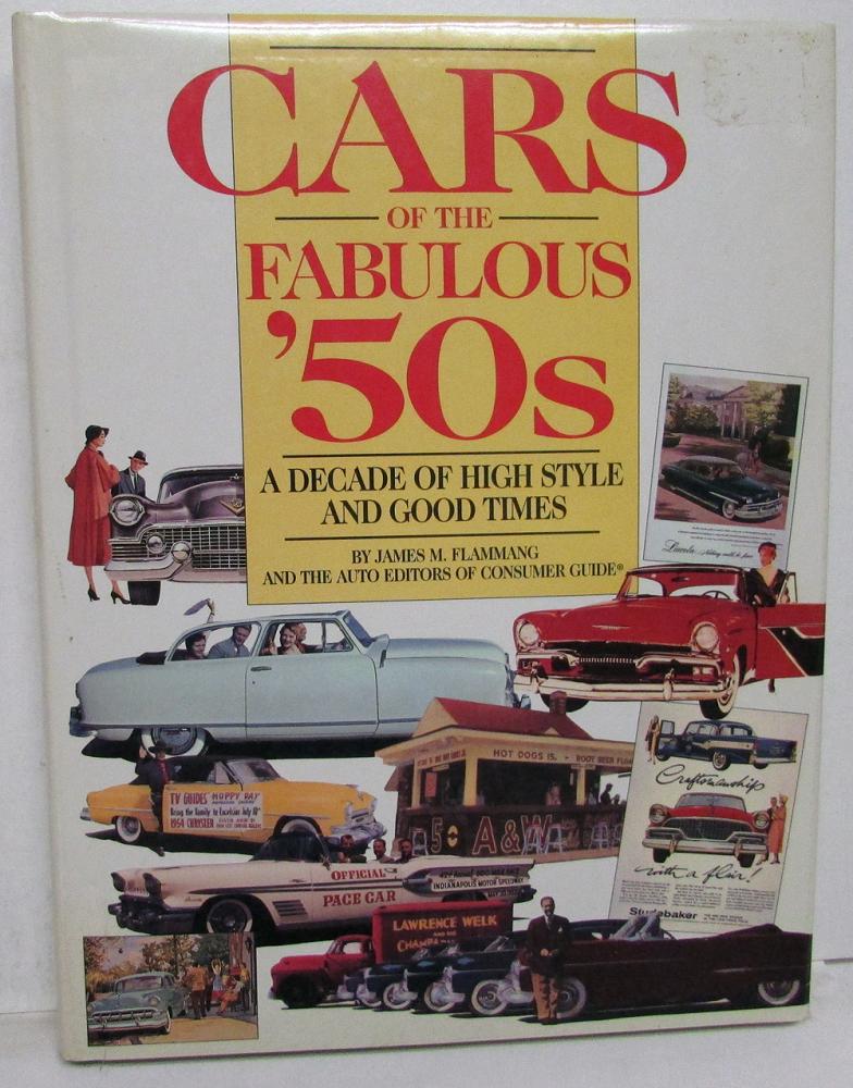 Cars Of The Fabulous 1950's Hardback Historical Book Autos Ford