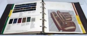 1972 Mercury Dealer Album Sales Reference Upholstery & Color Cougar Montego Rare