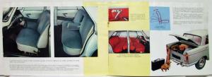 1960 Peugeot 404 Sedan Sales Brochure - French Text