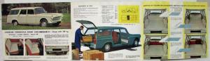 1964 Peugeot 404 Familiale Et Limousine Commerciale Sales Folder - French Text