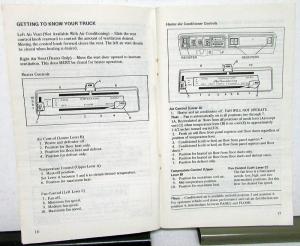 1974 Ford Truck F-100 thru F-350 P & M Series Owners Manual F 150 250 Parcel Van