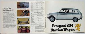 1970 Peugeot 304 Sales Folder