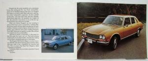 1973 Peugeot 504 the French Mercedes Sales Brochure