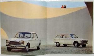 1974 Peugeot 204 Sales Brochure - French Text