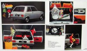 1974 Peugeot 104 Sales Brochure - French Text