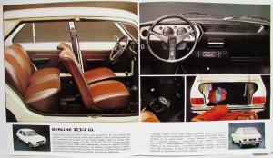 1975 Peugeot 104 Sedan Sales Brochure - French Text