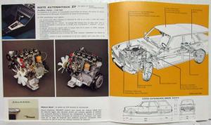 1975 Peugeot 504 Station Wagon Sales Brochure - French Text