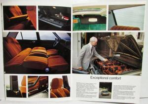 1976 Peugeot 604 SL Sales Brochure