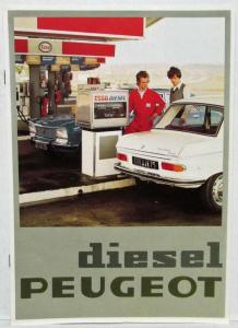 1976 Peugeot 204 & 504 Diesel Sales Brochure