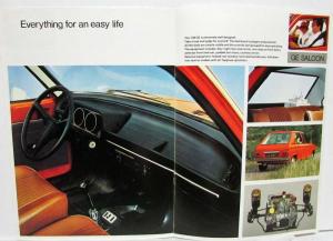 1976 Peugeot Export 104 Sales Brochure