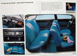 1976 Peugeot 204 Sales Brochure - German Text