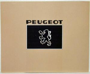 1977 Peugeot 504 & 604 Sales Folder