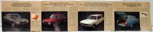 1977 Peugeot 504 & 604 Sales Folder