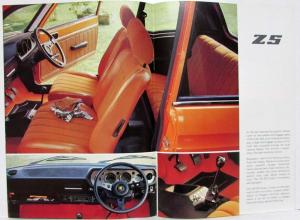 1977 Peugeot 104 ZS Sales Brochure - Right-Hand Drive