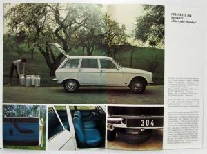 1977 Peugeot 304 Sales Brochure - French Text