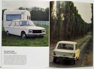 1977 Peugeot 304 Sales Brochure - French Text