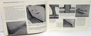 1941 Chevrolet Dealer Salesmen Fisher Body Handbook Features Info Sales Brochure