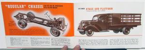 1939 Ford V8 Trucks & Commercial Cars 95 85 60 HP Sales Brochure REV Feb 1939