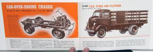 1939 Ford V8 Trucks & Commercial Cars 95 85 60 HP Sales Brochure REV Feb 1939