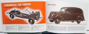 1939 Ford V8 Trucks & Commercial Cars 95 85 60 HP Sales Brochure REV Feb 1939