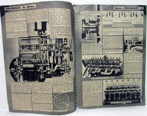 1941 Thompson Products Technical Review Of Chevrolet Special Master De Luxe