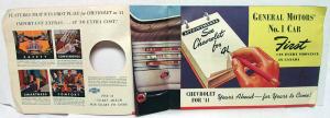 1941 Canadian Chevrolet Dealer Large Sales Brochure Mailer New Models Features
