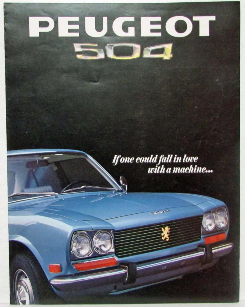 1970-1979 Peugeot 504 with Richard Fosters Roundhouse