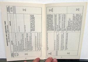 1963 Ford Truck 100 Thru 350 & P Series Owners Manual ORIGINAL F250 F350 4x2