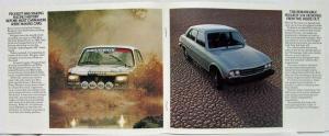 1979 Peugeot 604 & 504 Sales Brochure