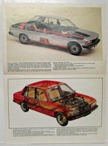 1979 Peugeot 305 Sales Folder - French Text