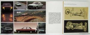 1979 Peugeot 505 GR SR TI STI GRD SRD Sedans Sales Brochure - French Text