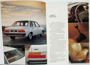 1979 Peugeot 305 Sales Brochure - Dutch Text
