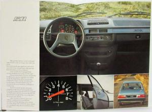 1979 Peugeot 305 Sales Brochure - Dutch Text