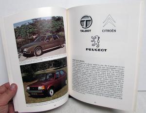 1981 Peugeot Embossed Cover Sales Brochure