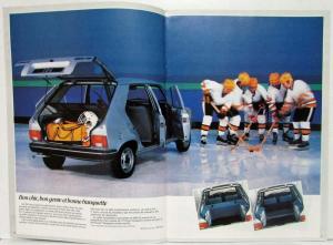 1983 Peugeot 104 Sales Brochure - French Text