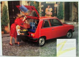 1984 Peugeot 104Z and 104ZS Sales Brochure - French Text