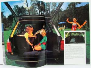 1984 Peugeot 505 Break and Familial Wagon Sales Brochure - German Text