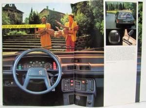 1984 Peugeot 505 Break and Familial Wagon Sales Brochure - German Text