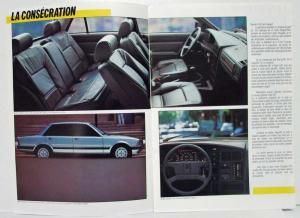 1986 Peugeot 505 Sales Brochure - French Text