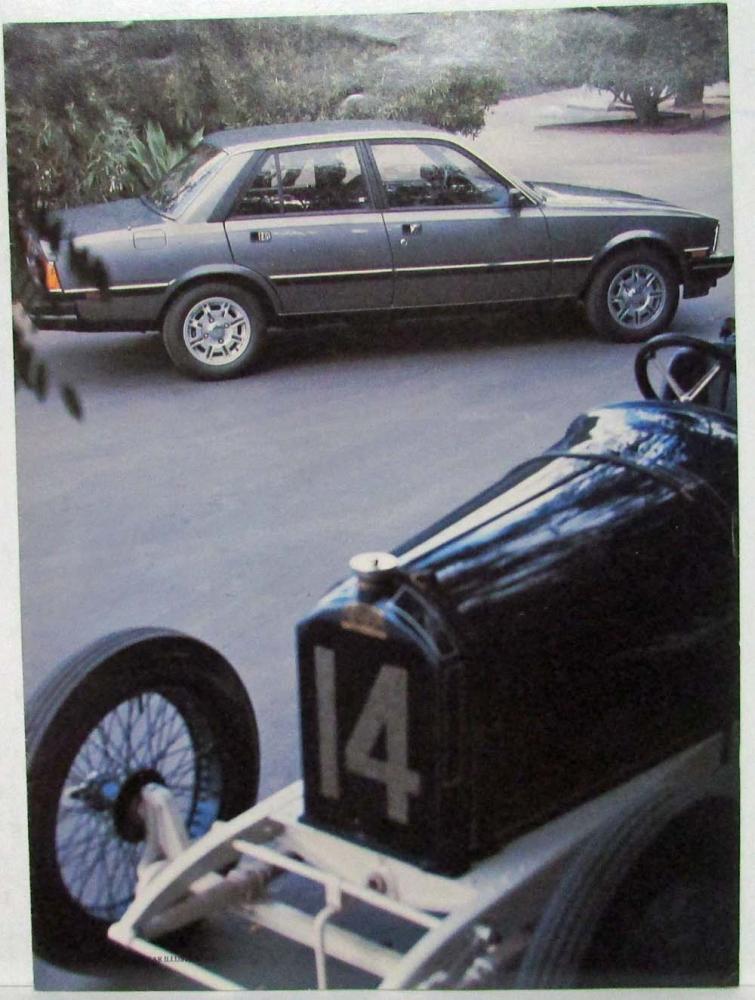1986 Peugeot 505 Turbo Sports Car Illustrated Magazine Article Reprint
