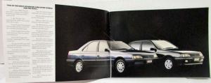 1989 Peugeot 405 Advanced Driving Sales Brochure - Australian Market