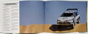 1989 Peugeot 405 Advanced Driving Sales Brochure - Australian Market